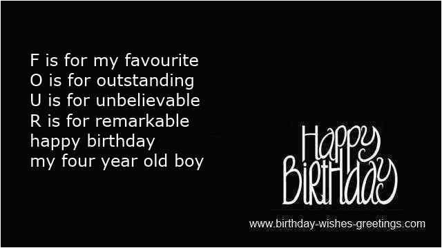 Happy Fourth Birthday Quotes Happy Fourth Birthday Quotes Quotesgram