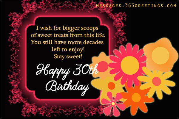Happy Thirtieth Birthday Quotes 30th Birthday Wishes and Messages 365greetings Com