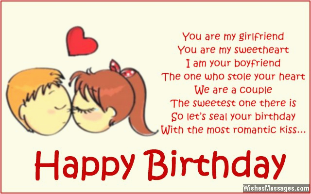Romantic Happy Birthday Quotes for Girlfriend Birthday Poems for Girlfriend Wishesmessages Com
