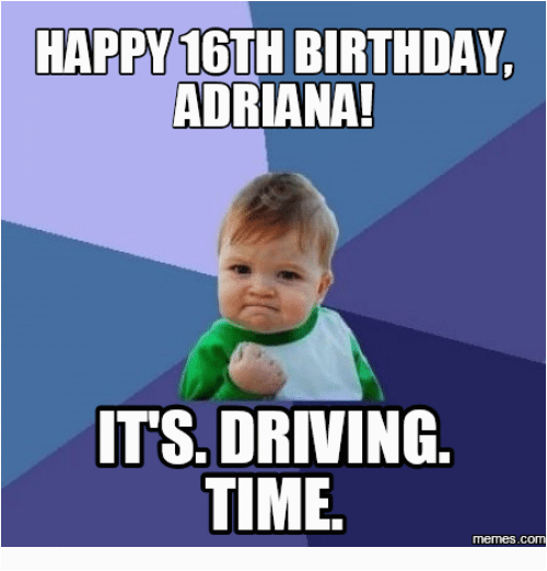 16th Birthday Meme 25 Best Memes About Happy 16th Birthday Happy 16th