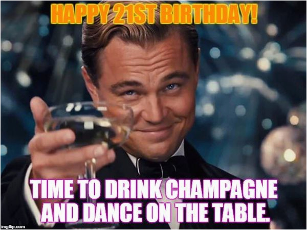 21 Year Old Birthday Memes Happy 21st Birthday Quotes and Memes with Wishes