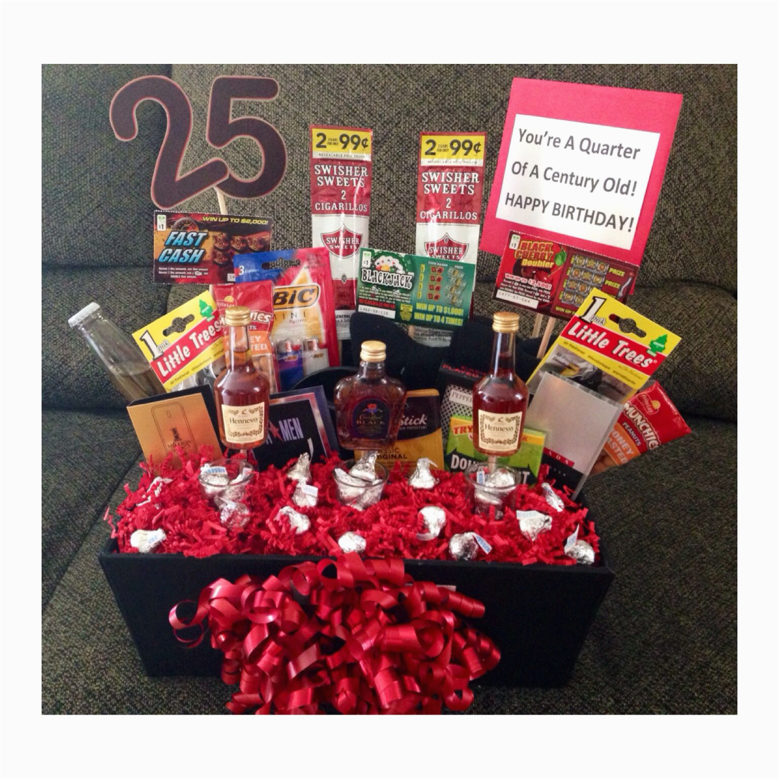 25th Birthday Gifts for Him 25th Birthday Ideas Diy 25th Birthday Gifts 25th