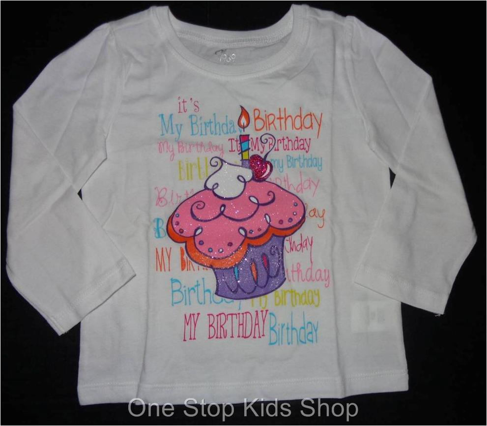 2t Birthday Girl Shirt Birthday Girl or Boy 2t 3t 4t 4 5 6 7 8 10 12 Long Sleeve