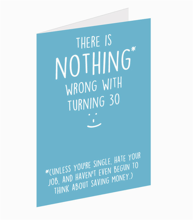 30th Birthday Card Messages Funny 12 Brutally Honest 30th Birthday Cards