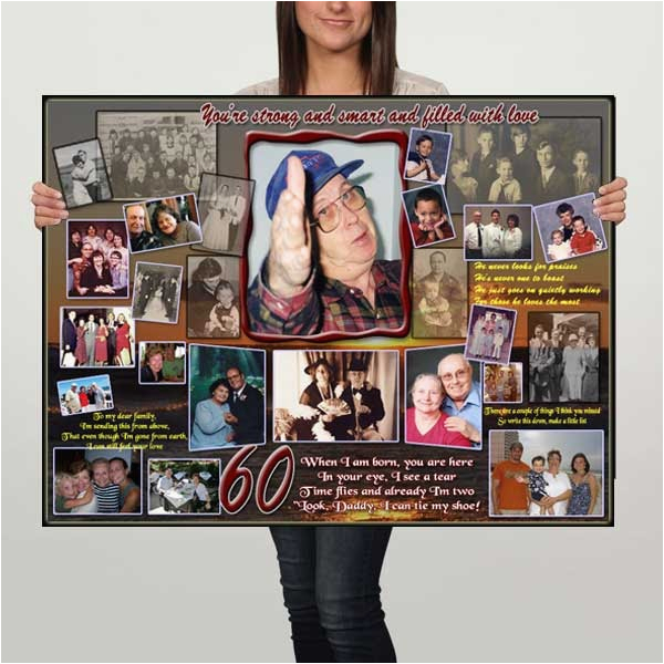 60 Year Old Birthday Gifts for Him Birthday Gift Ideas 60th Birthday Photo Gifts for Dad