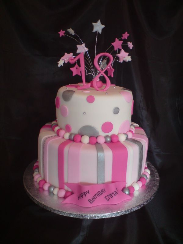 Birthday Cakes for 18th Birthday Girl 18th Birthday Cake Ideas for A Girl Happy Birthday