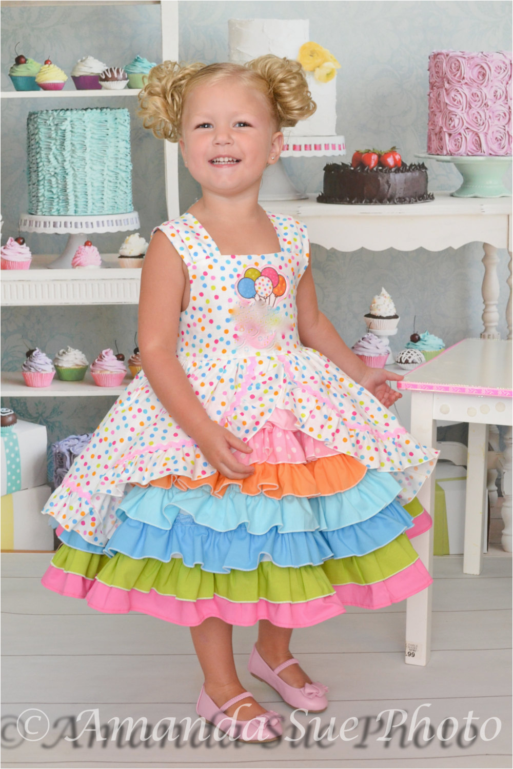 Birthday Girl Dresses for toddlers Size 3t Birthday Party Confection Dress Baby toddler Girls