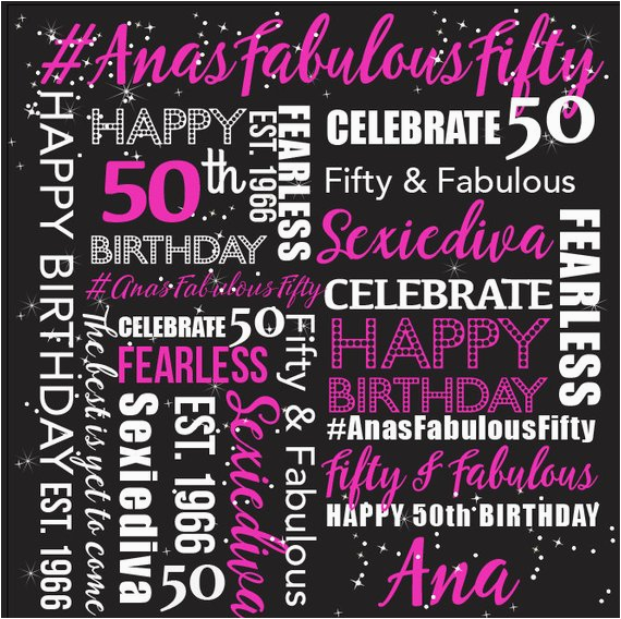 Birthday Girl Hashtags 50 Birthday Party Backdrop Hashtag Party Decor Dessert Table
