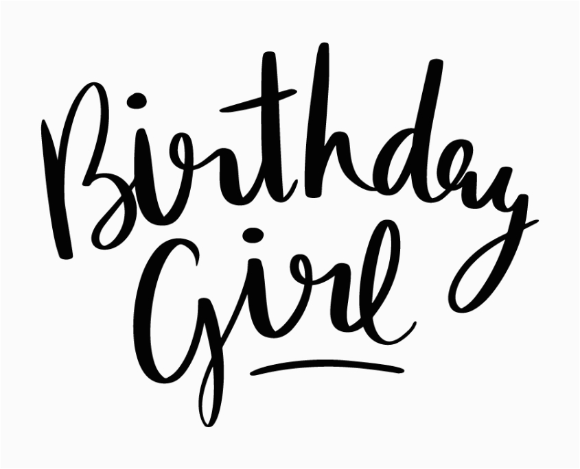 Birthday Girl Logo Free Svg Cut File Birthday Girl Cricut Files