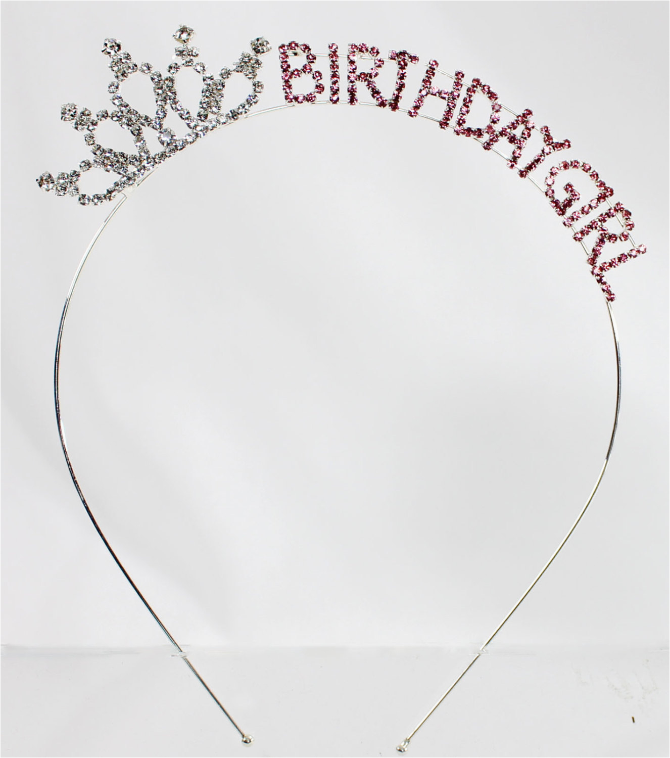 Birthday Girl Tiara for Adults Birthday Girl Adult Pink Crystal Tiara Headband Princess Sweet