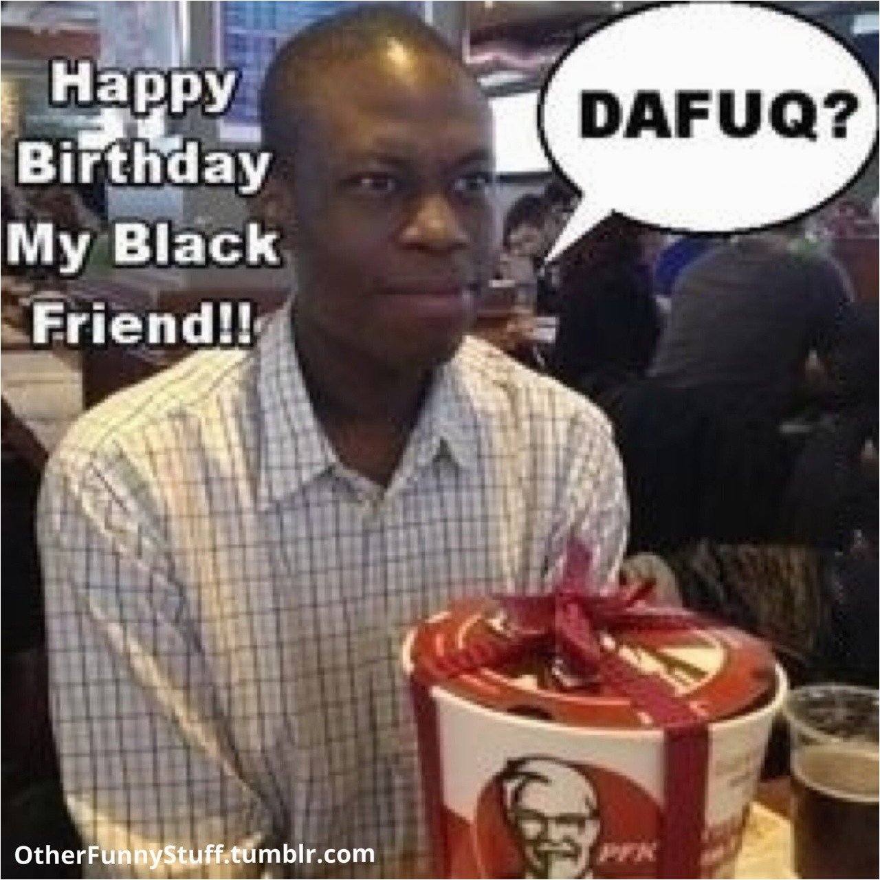 Black Man Birthday Meme | BirthdayBuzz