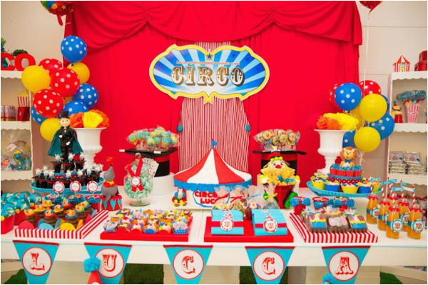 Carnival themed 1st Birthday Girl Kara 39 S Party Ideas Circus Carnival 1st Birthday Boy Girl