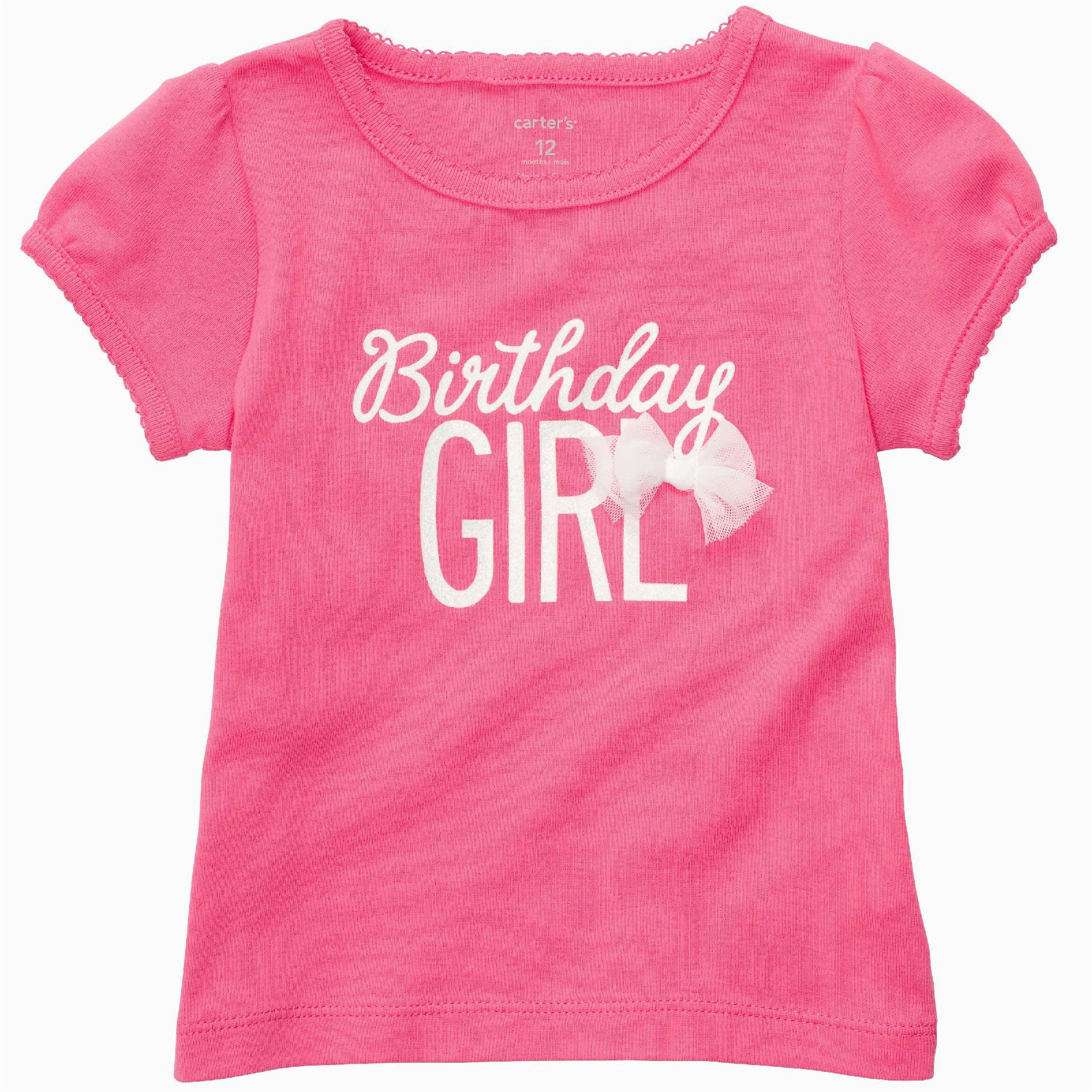 Carter S Birthday Girl Shirt Carter 39 S Infant Girl S T Shirt Birthday Girl Short Sleeve