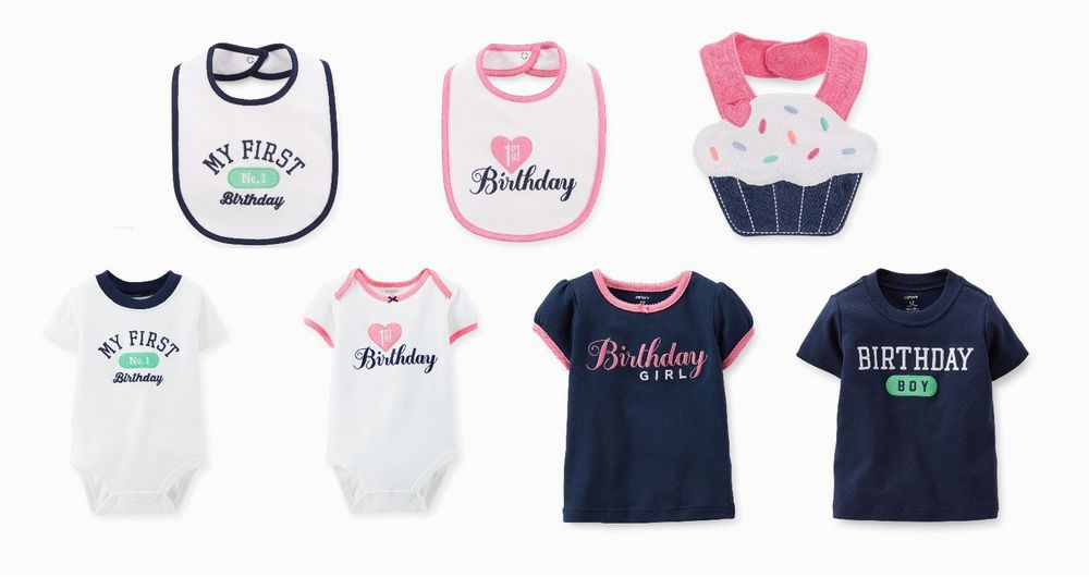 Carter S Birthday Girl Shirt New Carter 39 S Boys or Girls First Birthday Bodysuit Shirt