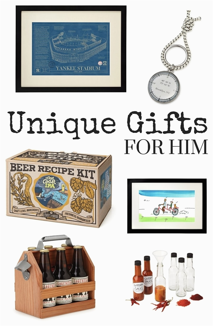 Clever Birthday Gifts for Him Unique Gifts for Him Typically Simple