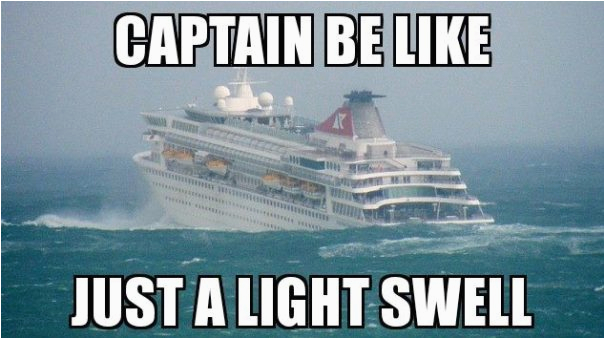 happy birthday cruise ship meme