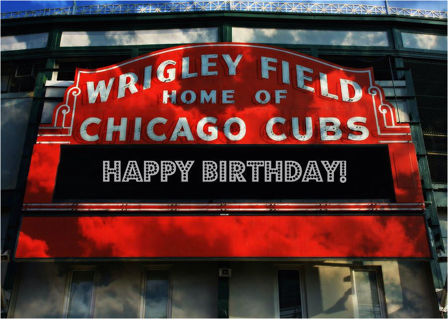 Cubs Birthday Meme Happy Birthday From Chicago Cubs Chicago Cubs