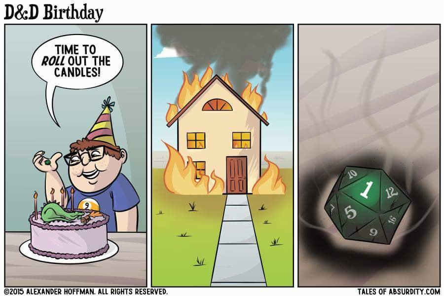 D&amp;d Birthday Meme Happy Birthday Dnd