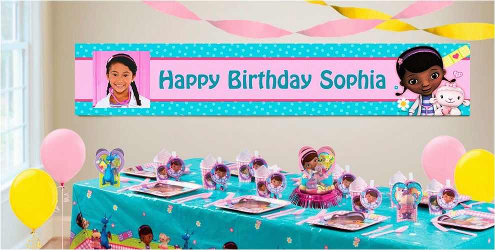 Doc Mcstuffins Happy Birthday Banner Custom Doc Mcstuffins Birthday Banners Party City Doc Mcstuffins Happy Birthday Banner Custom Doc Mcstuffins Birthday Banners Party City