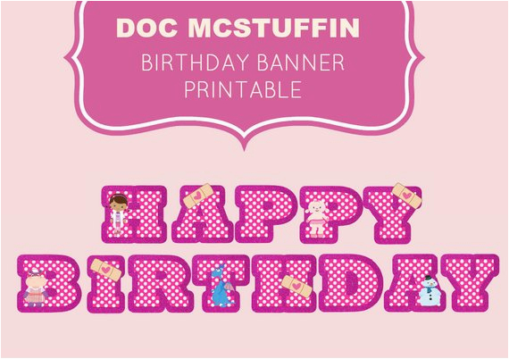 Doc Mcstuffins Happy Birthday Banner Digital Doc Mcstuffins Glitter Happy Birthday Bannerdoc Doc Mcstuffins Happy Birthday Banner Digital Doc Mcstuffins Glitter Happy Birthday Bannerdoc