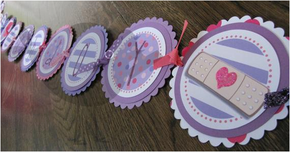 Doc Mcstuffins Happy Birthday Banner Doc Mcstuffins Inspired Banner Doc Banner Mcstuffin