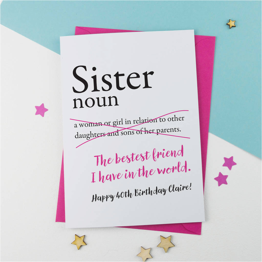 Funny Birthday Card Messages for Sister | BirthdayBuzz