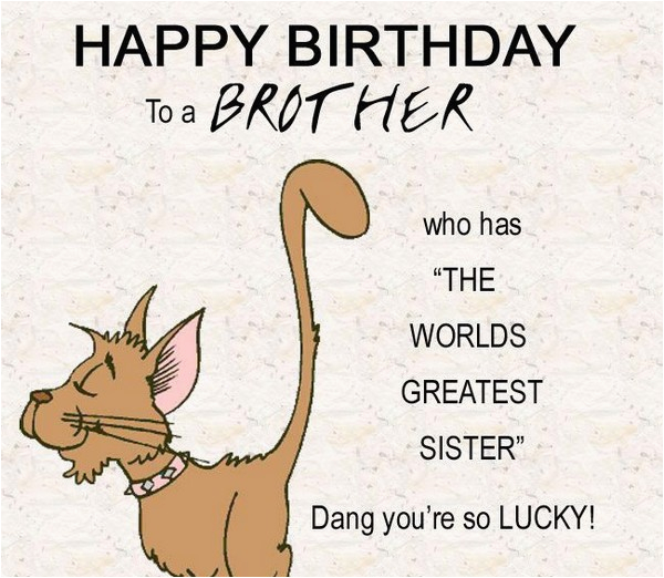 Funny Birthday Cards for A Brother 200 Best Birthday Wishes for Brother 2019 My Happy