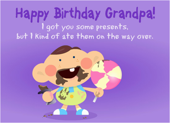 Funny Birthday Cards for Grandpa Myfuncards Happy Birthday Grandpa Send Free Birthday