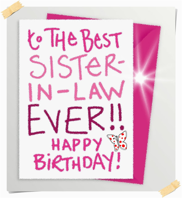 Funny Sister In Law Birthday Cards Funny Happy Birthday Quotes for My Sister In Law Happy