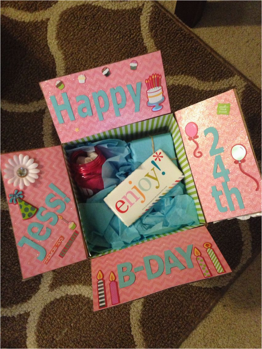 Gift Ideas for Friends Birthday Girl Best Friend Birthday Box Decorate the Inside Of the Box