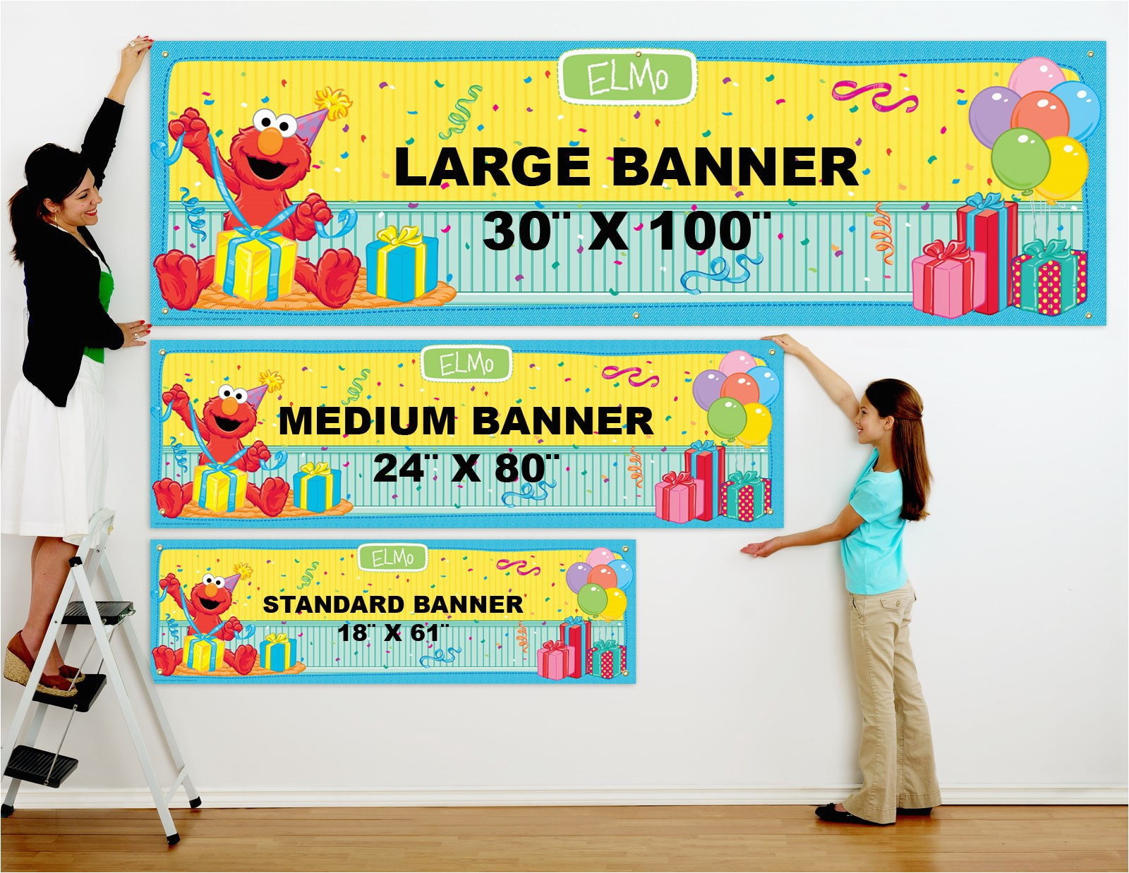 Happy Birthday Banner Size Standard Printed Banner Sizes Arts Arts