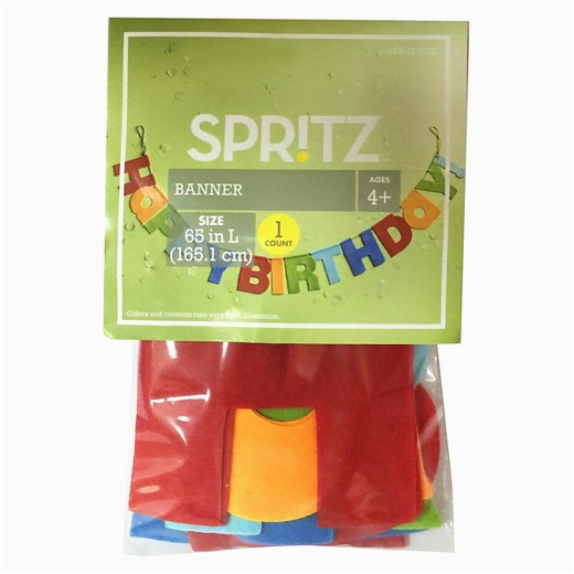 Happy Birthday Banner Target Felt Happy Birthday Banner Spritz Target