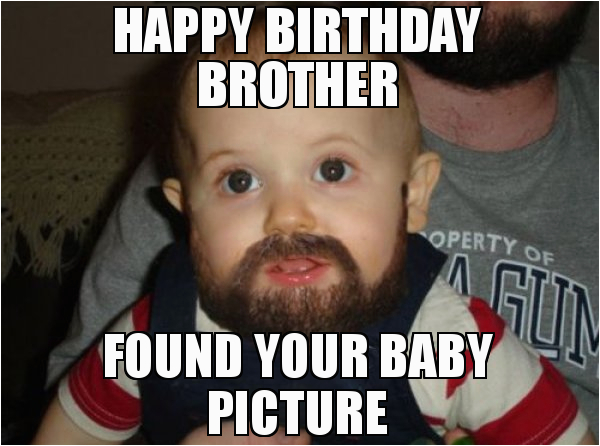 Happy Birthday Meme for Brother 20 Best Brother Birthday Memes Sayingimages Com