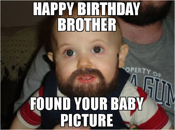 Happy Birthday Memes for Brother 20 Best Brother Birthday Memes Sayingimages Com