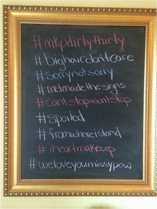 Hashtags for Birthday Girl Melissa S Mason Jar themed 30th Birthday Party Make It