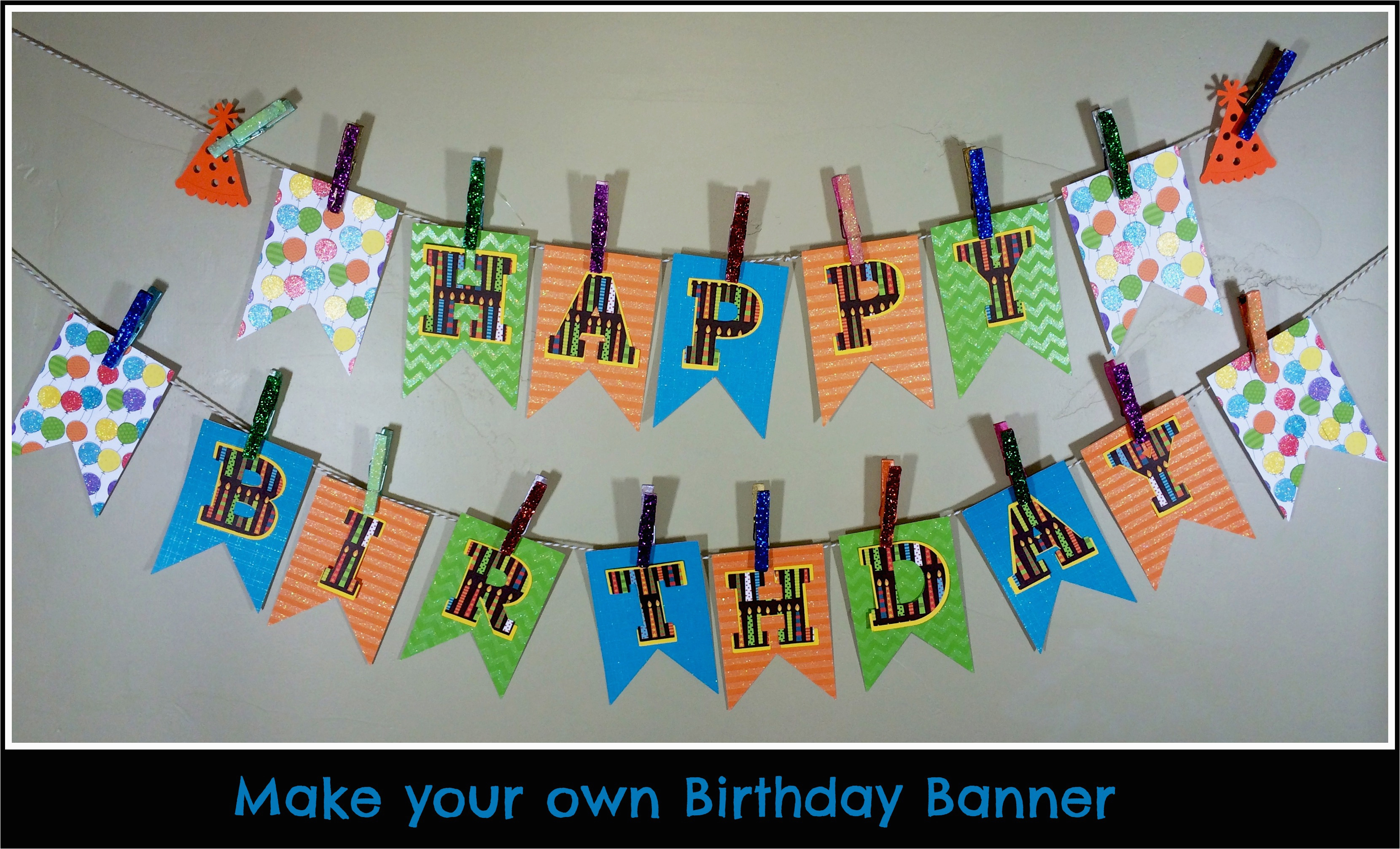 How to Make Happy Birthday Banner Cricut Machine Archives A Sparkle Of Genius