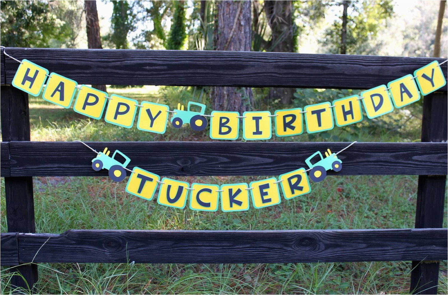 John Deere Happy Birthday Banner John Deere Birthday Banner John Deere Inspired by