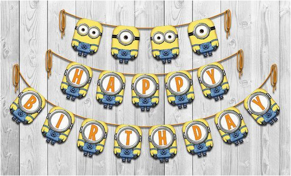 Minions Happy Birthday Banner Die Besten 25 Happy Birthday Minions Ideen Auf Pinterest