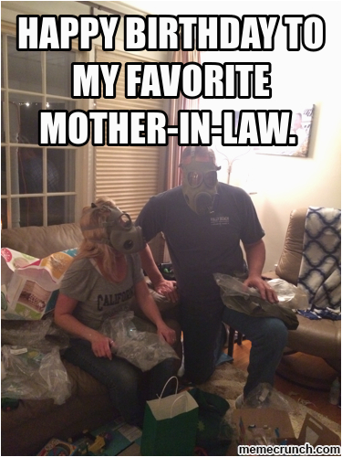 Mother In Law Birthday Meme Happy Birthday to My Favorite Mother In Law