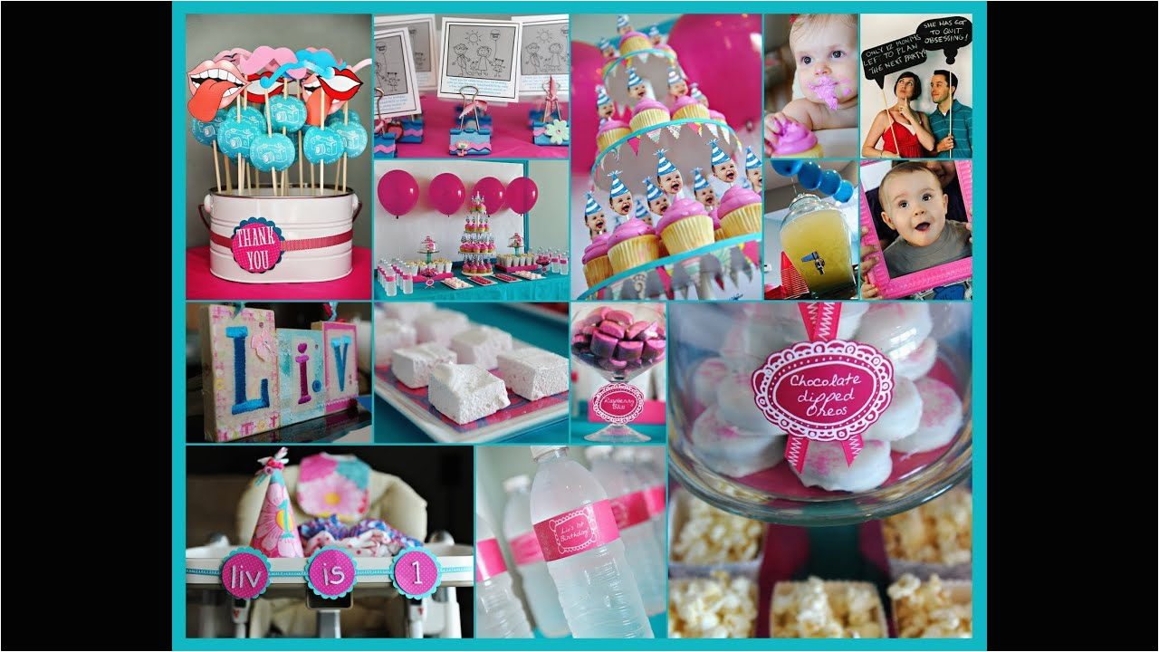 Party themes for 1st Birthday Girls First Birthday Party Ideas 1st Birthday Party Ideas