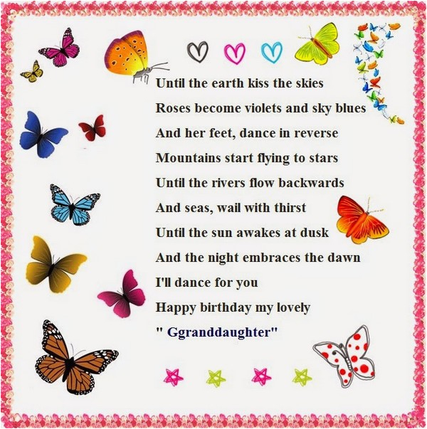 Poem for Birthday Girl 52 Best Happy Birthday Poems My Happy Birthday Wishes