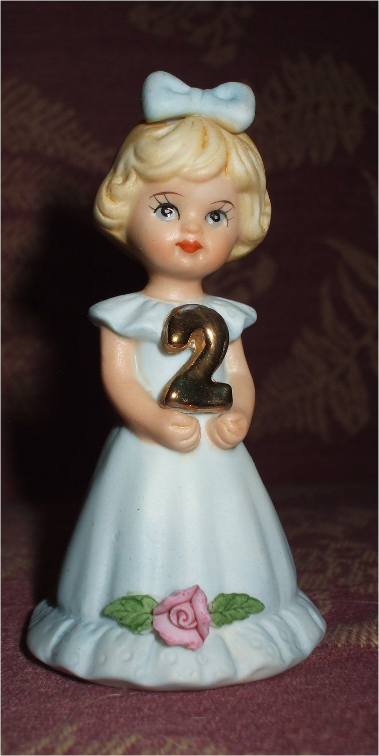 Porcelain Birthday Girls Enesco Growing Up Birthday Girl Porcelain Figurine Age 2 Porcelain Birthday Girls Enesco Growing Up Birthday Girl Porcelain Figurine Age 2