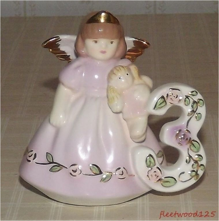 Porcelain Birthday Girls Unmarked 3rd Birthday Girl Ceramic Figurine Cake topper Porcelain Birthday Girls Unmarked 3rd Birthday Girl Ceramic Figurine Cake topper