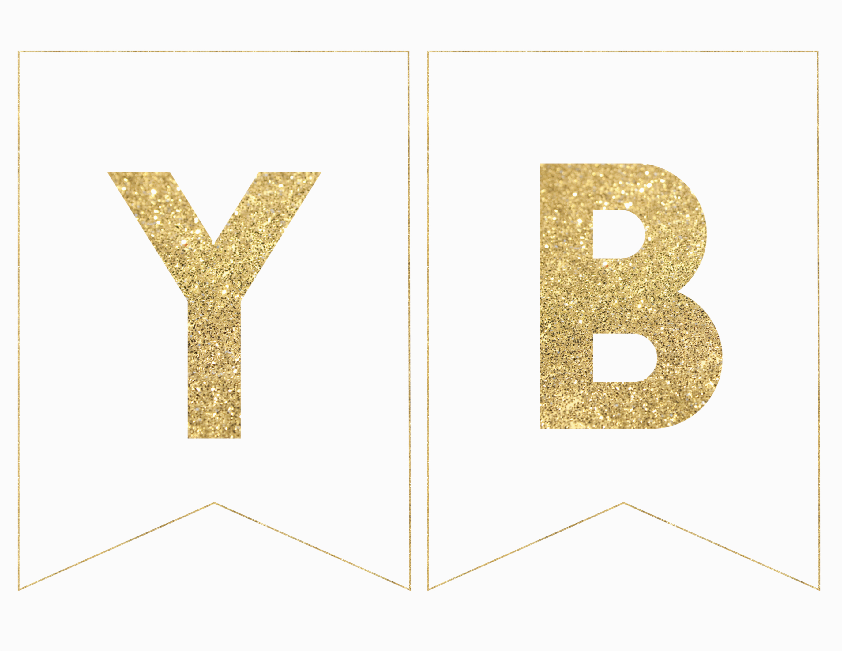 Printable Happy Birthday Banner Letters BirthdayBuzz