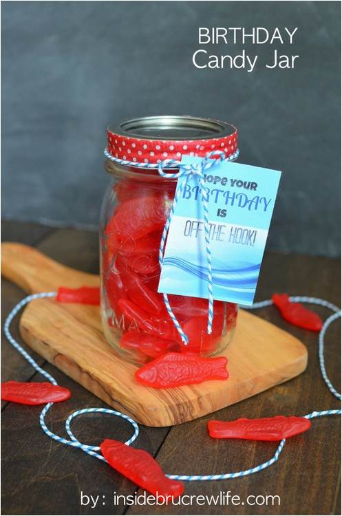 Quick Birthday Gifts for Him Birthday Candy Jar Quick Birthday Gifts for Him Birthday Candy Jar