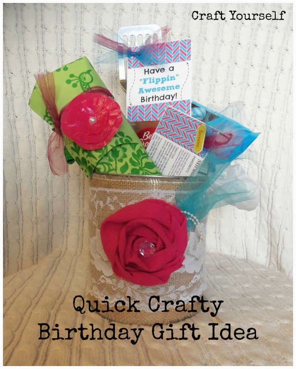 Quick Birthday Gifts for Him Quick Crafty Birthday Gift Idea Craft Quick Birthday Gifts for Him Quick Crafty Birthday Gift Idea Craft