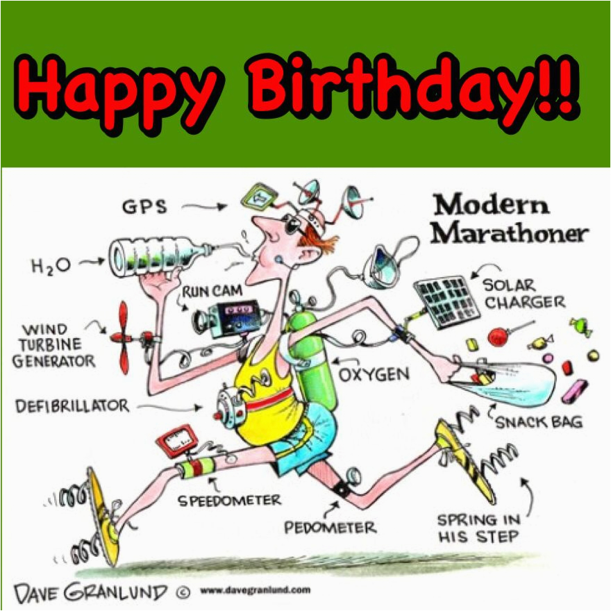 Runner Birthday Meme Happy Birthday Runner Marathoner Marathon Real