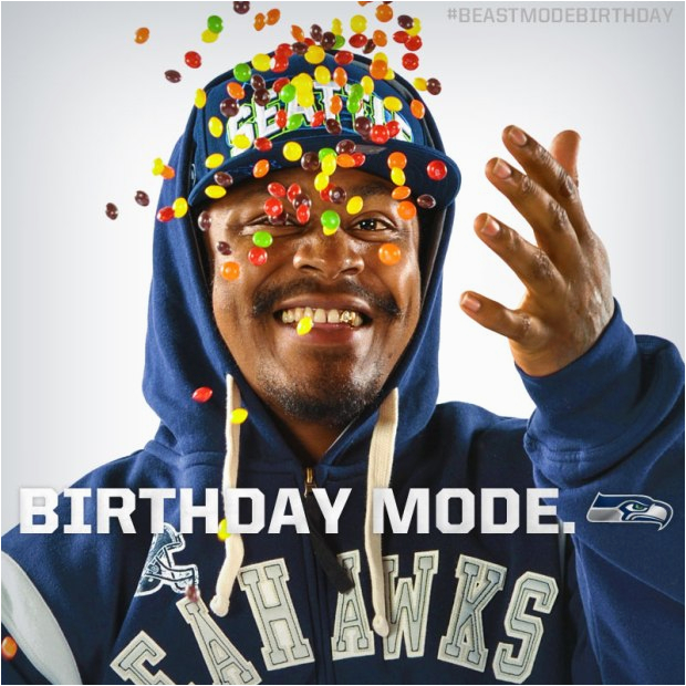 Seahawks Birthday Meme Seahawks Com Blog A Happy Beast Mode Birthday