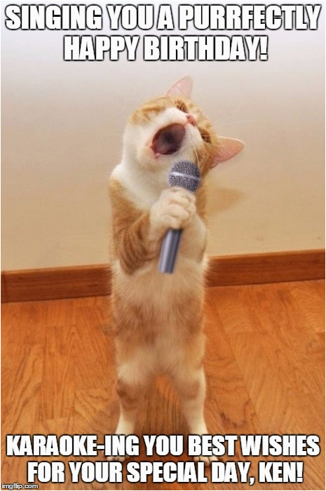 Karaoke Cat Meme