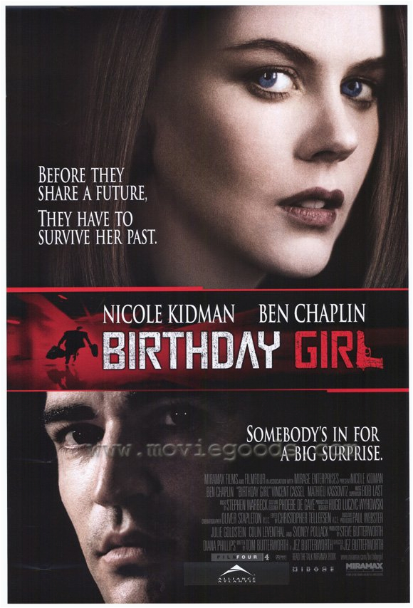 The Birthday Girl Movie Birthday Girl Movie Posters From Movie Poster Shop